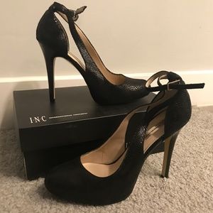 INC black heels